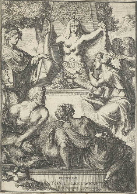 Rycina przedstawia scenę zbiorową o znaczeniu symbolicznym. Pośrodku kobieta z pięcioma piersiami na korpusie, na jej czole sześcioramienna gwiazda. Trzyma w prawej ręce duży kieł, lewą ręką podtrzymuje draperię. Obok niej postaci ludzkie. Na pierwszym planie kobieta, odwrócona tyłem, obok niej paw i mężczyzna trzymający rybę. 