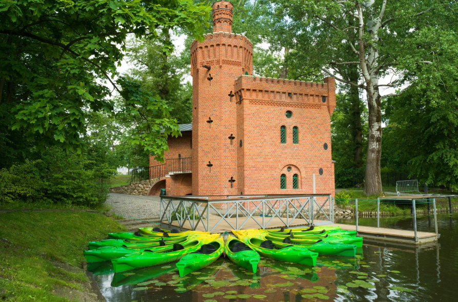 Kajaki na Jeziorze Wilanowskim