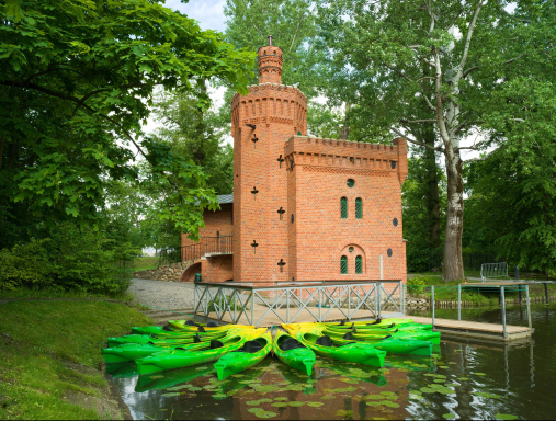 Kajaki na Jeziorze Wilanowskim